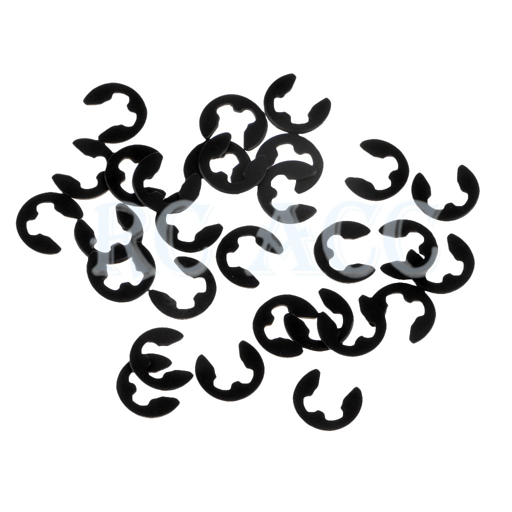 12 Kẹp E-Clip φ2.5 12 Cái Cho Xe Điều Khiển Từ Xa 1:10 HSP 94101 94102 94103 94105 94106 94107 94108 94110 94111 94115 94123