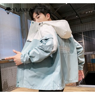 FREE SHIP TOÀN QUỐC  Áo khoác Nam Có Mũ Dày Dặn 2019 - Áo Khoác Nam 2 Mặt Dáng Rộng