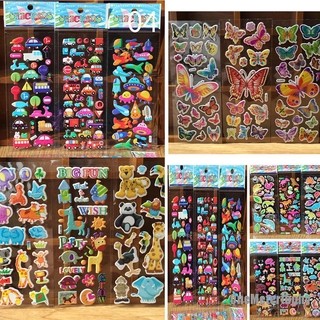 Set 10 miếng dán 3d cho bé