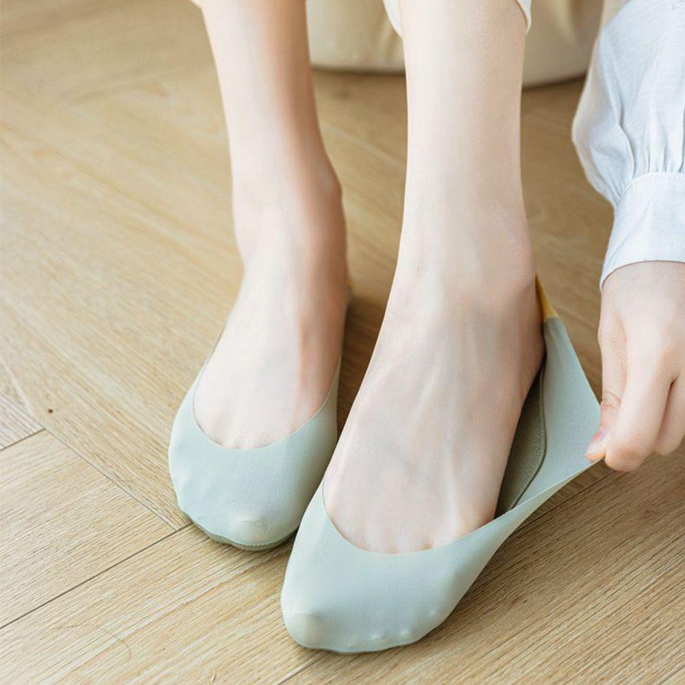 Tất Thuyền Cổ Thấp Siêu Mỏng Mềm Mại Thoáng Khí Chống Trượt