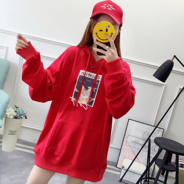 Áo hoodie big size nỉ thun bao đẹp phối chữ size đại 80-95kg