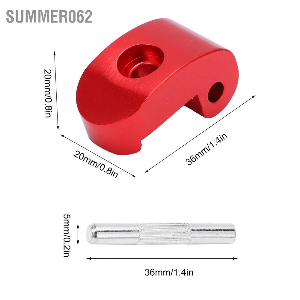 Summer062 Reinforced Lock Hinge Repair Latch Scooter Folding Hook for Xiaomi M365 Pro