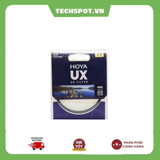 Kính lọc HOYA UX UV 77mm - Chính Hãng