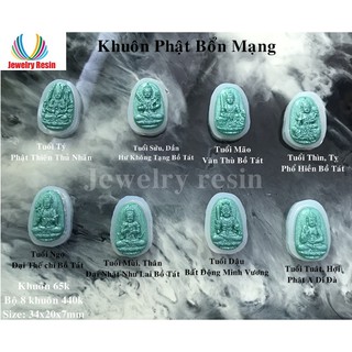Khuôn Epoxy Resin:Khuôn Phật Bổn Mạng ( Phật Hộ Mệnh)