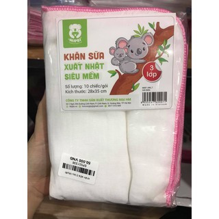 khăn sữa mipbi 2-3-4 lớp