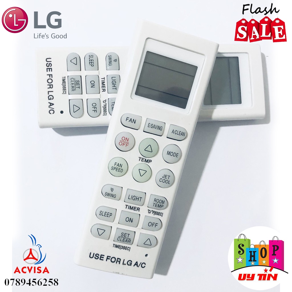 Điều Khiển Điều Hòa LG Ngắn; Dài Đời Mới