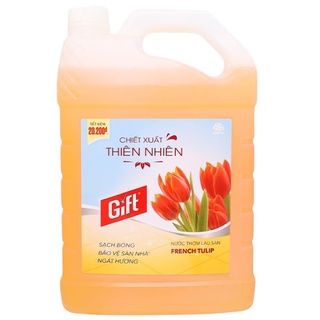 Nước lau sàn gift 3,8kg hương lily/ french tulip/ ylang