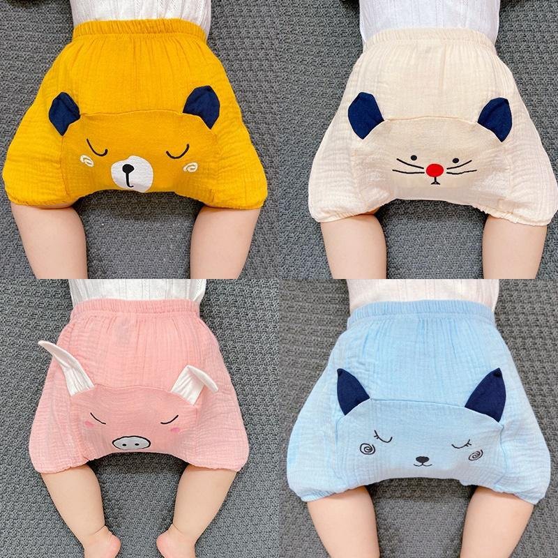 QUẦN XINH - Quần Đùi Hình Thú Chất Cotton  Đáng Yêu Cho Bé 7-18kg MINKYSOON