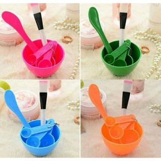 Bộ chén cọ đắp mặt nạ