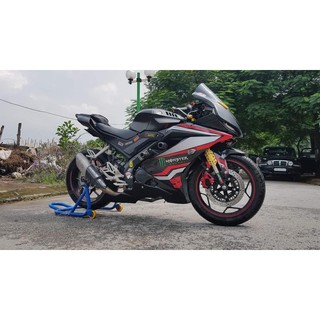 MỎ Cầy R1M - Ver2 Độ cho Yamaha R15 V3 - Nhựa ABS, Chuẩn R15V3