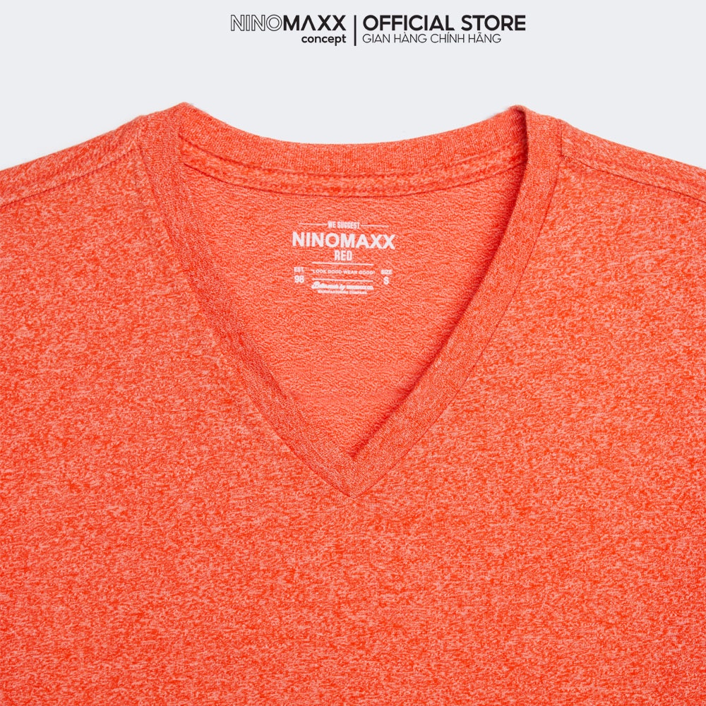 N&amp;M Áo thun Basic Nam tay ngắn cổ tim nhiều màu 1807002