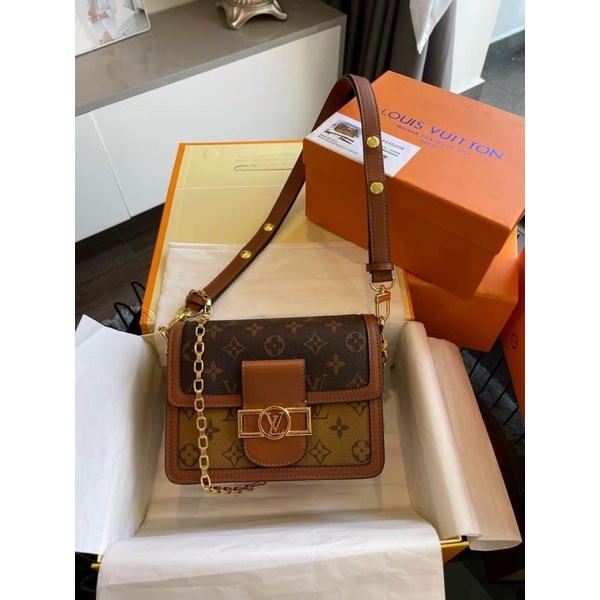 Túi xách Lv 2 dây dáng cặp