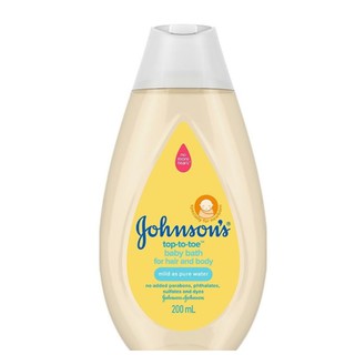 (Thanh lý)Sữa tắm gội toàn thân Johnson's Baby (200ml) date 2022
