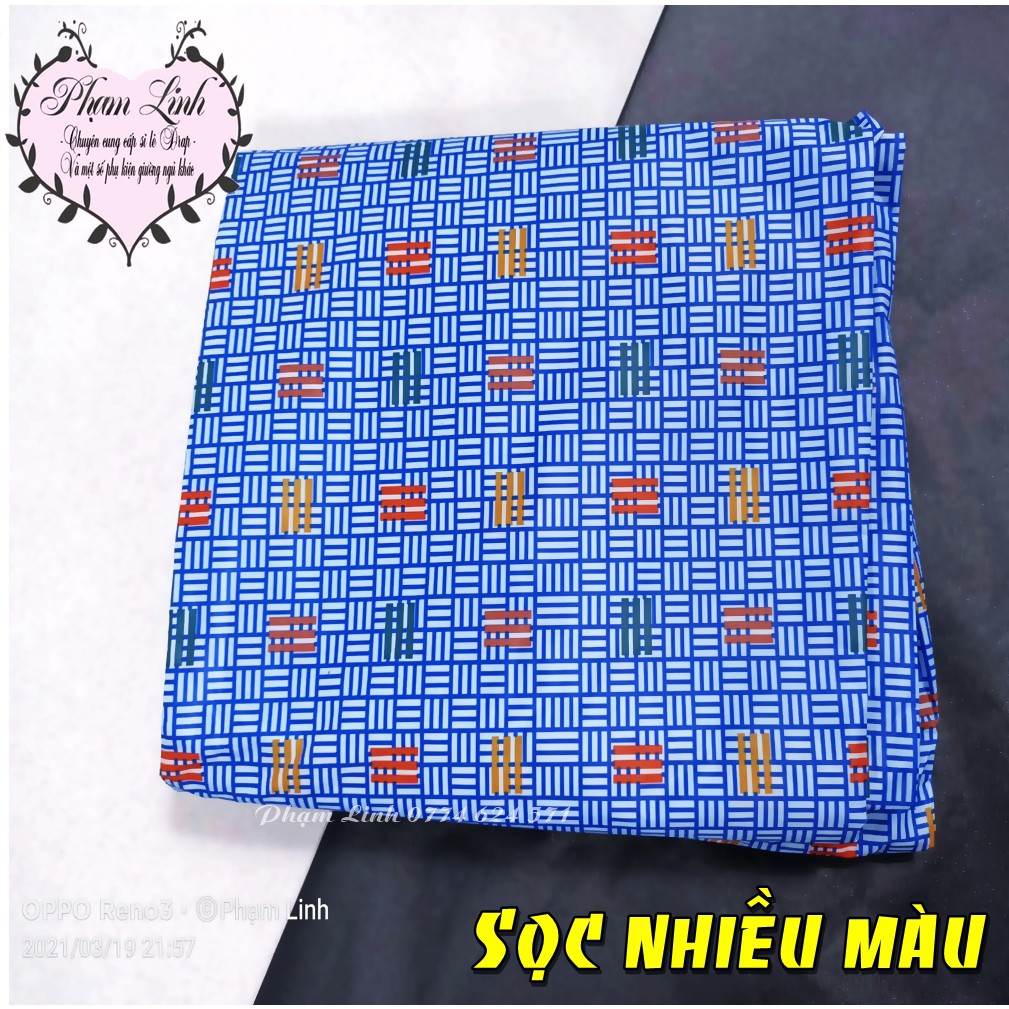 Drap-Ga trải giường bo chun vải hoa văn chống thấm cho nệm có độ dày dưới 10cm