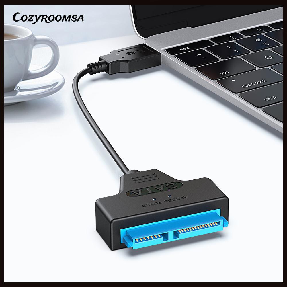 Bộ Chuyển Đổi Ổ Cứng Sata Sang Usb 3.0 2.5 Inch Sata Ssd Tiện Dụng + Phụ Kiện