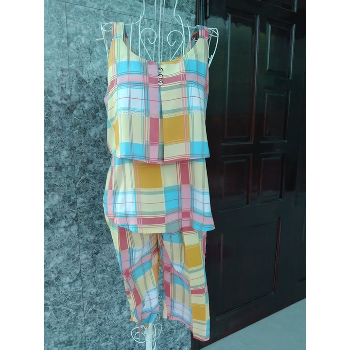 Đồ Tole Áo Dây - Quần Lửng Chất Lượng Cao - Style Dễ Thương | BigBuy360 - bigbuy360.vn