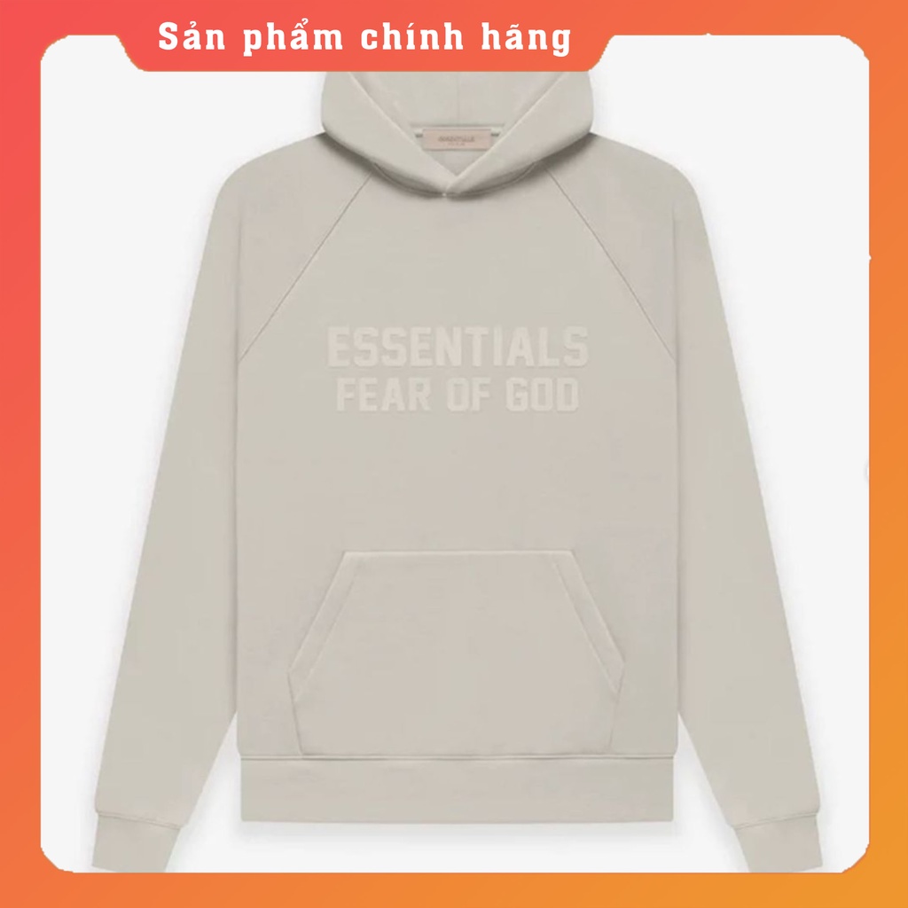 Hoodie FOG Essentials Logo Nhung Smoke Fall 2022