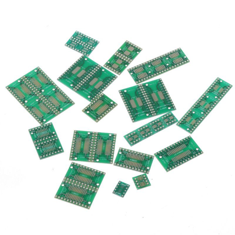 Bộ 35 Bảng Mạch Pcb 7value5 Smd Sang Dip Sop Ssop Tssop Sot23 8 10 14 16 24 28