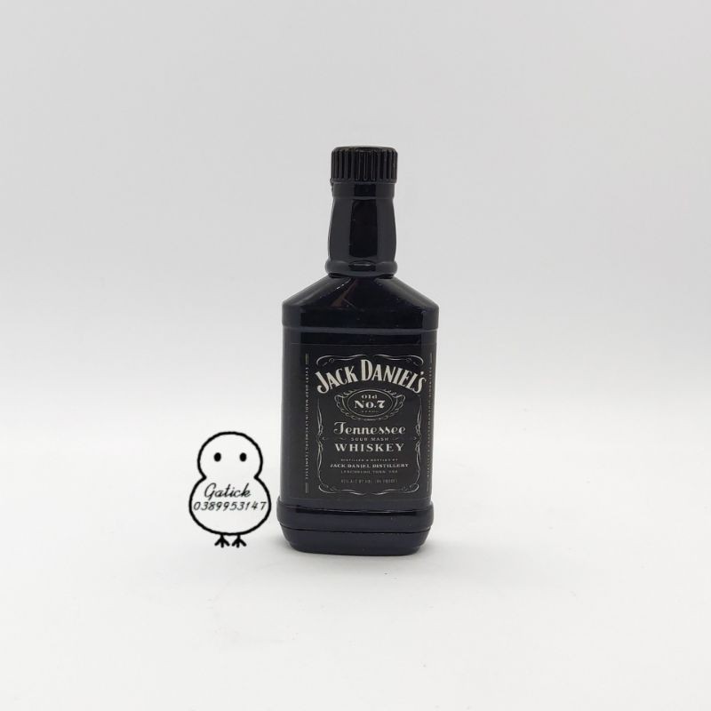 Mô hình rượu mini trang trí bánh kem, phụ kiện bánh sinh nhật XO, JACK DANIEL'S