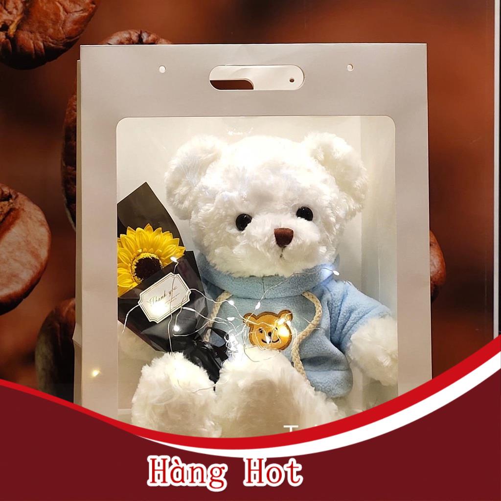 [Phiên Bản Mới nhất] Gấu Teddy nhồi bông dễ thương dùng làm quà tặng sinh nhật cho bạn gái FB4B