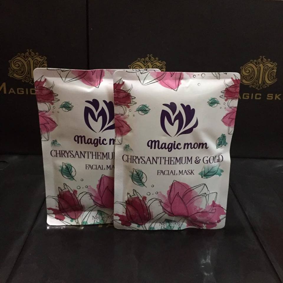 MASK Ủ BẠCH CÚC & BỤI VÀNG 24K Magic mom