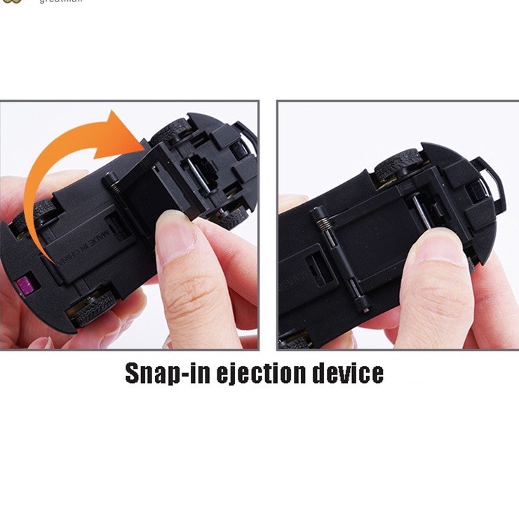 Đồ chơi mô hình xe hơi chạy trớn phóng nhào lộn xoay 360 độ dành cho bé