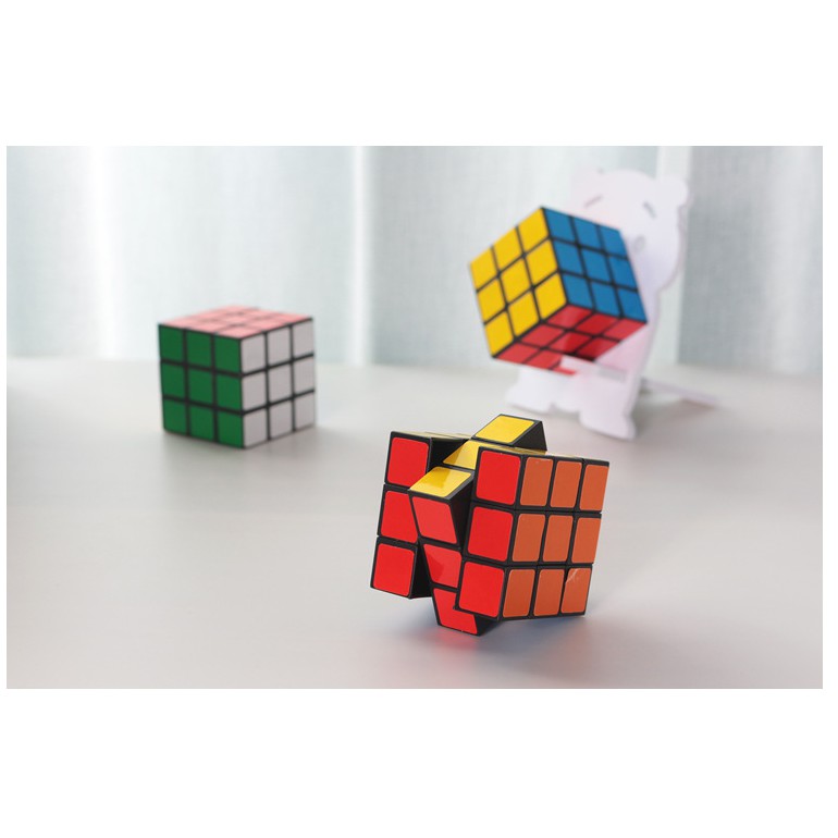 Đồ chơi RUBIK 3x3 giá rẻ xếp hình logic thông minh dành cho bé mới tập chơi phát triển trí thông minh và tư duy