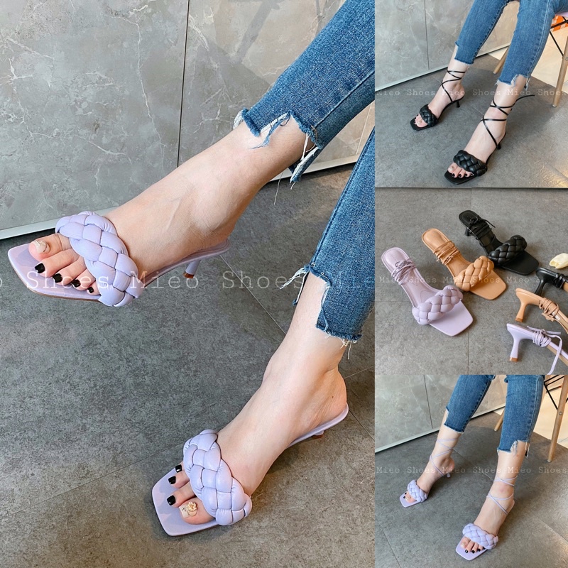 GÓT QUAI BÍM MANG ĐƯỢC 2 KIỂU ( MIEO SHOES D452 )