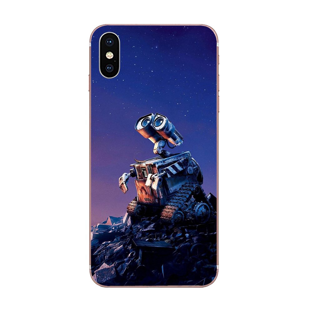 Ốp Lưng Tpu Mềm Trong Suốt In Hình Robot Cho Xiaomi Mi 9 A1 Redmi 3s 4a 4x 5 6a Note 4 5 7 Plus