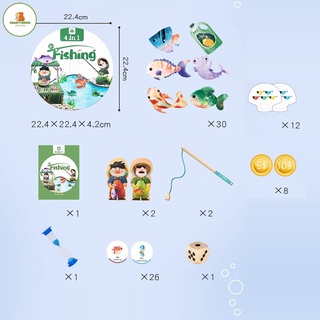 ĐỒ CHƠI BOARD GAME CÂU CÁ 4 IN 1
