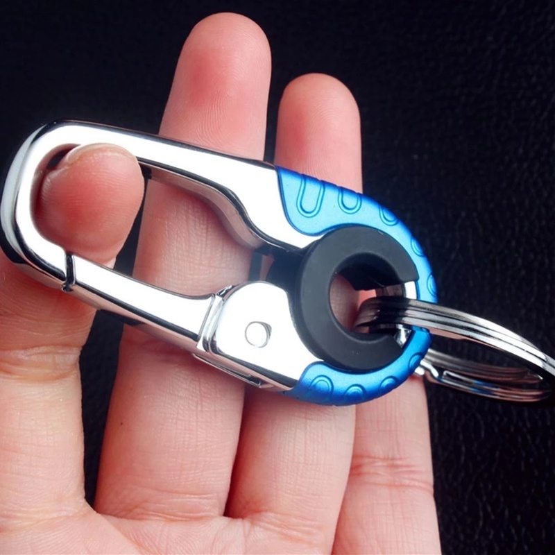 [Mới] Móc Khóa Xe Hơi Bằng Kim Loại Nhỏ Gọn Đơn Giản Sáng Tạo Có Mặt Dây Chuyền Có Thể Điều Chỉnh Phổ Biến