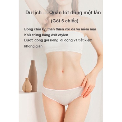 Quần lót du lịch nam nữ dùng 1 lần