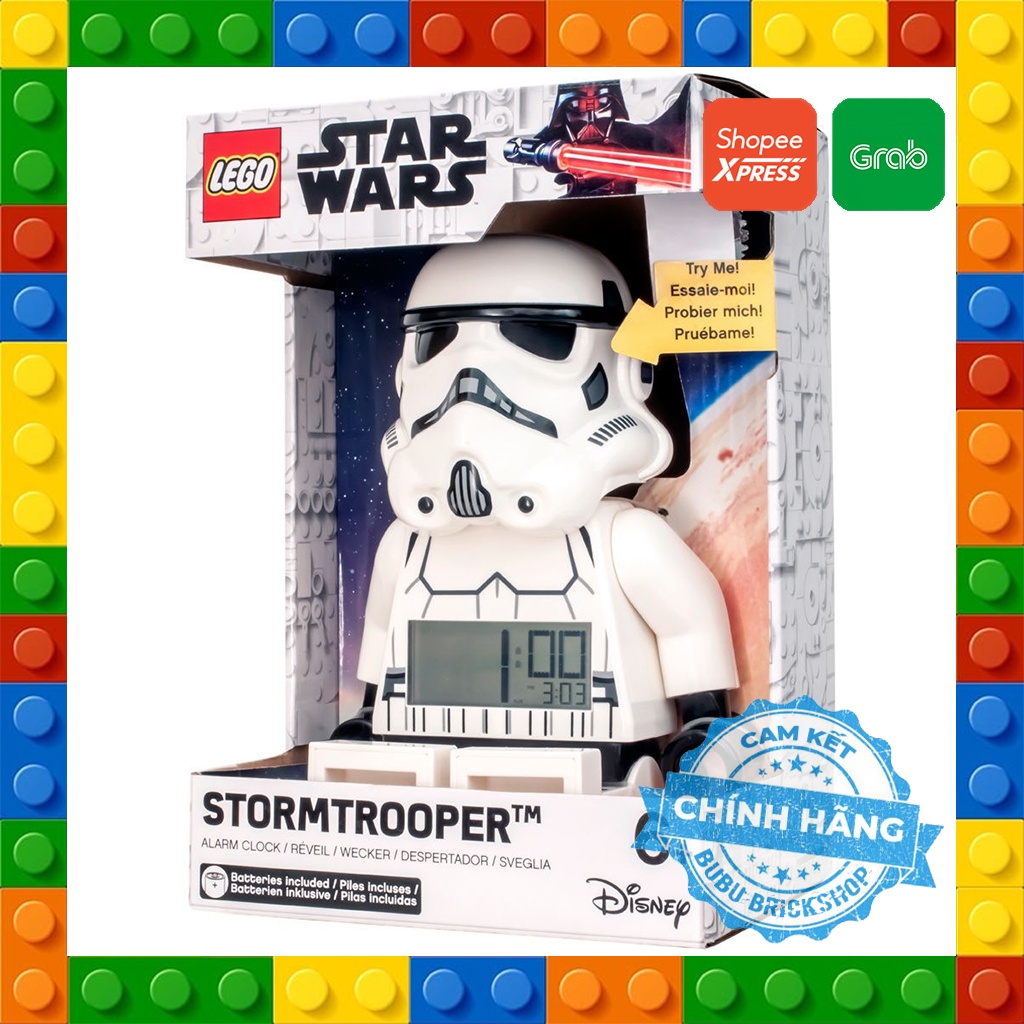 Lego Star Wars Clock - Đồng hồ nhân vật Star Wars