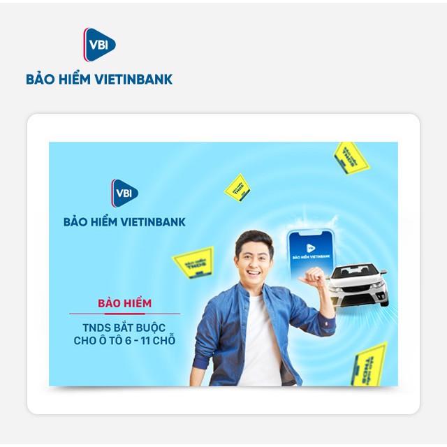Toàn quốc [Evoucher] Bảo hiểm TNDS bắt buộc cho ô tô 6-11 chỗ trị giá 873.400đ
