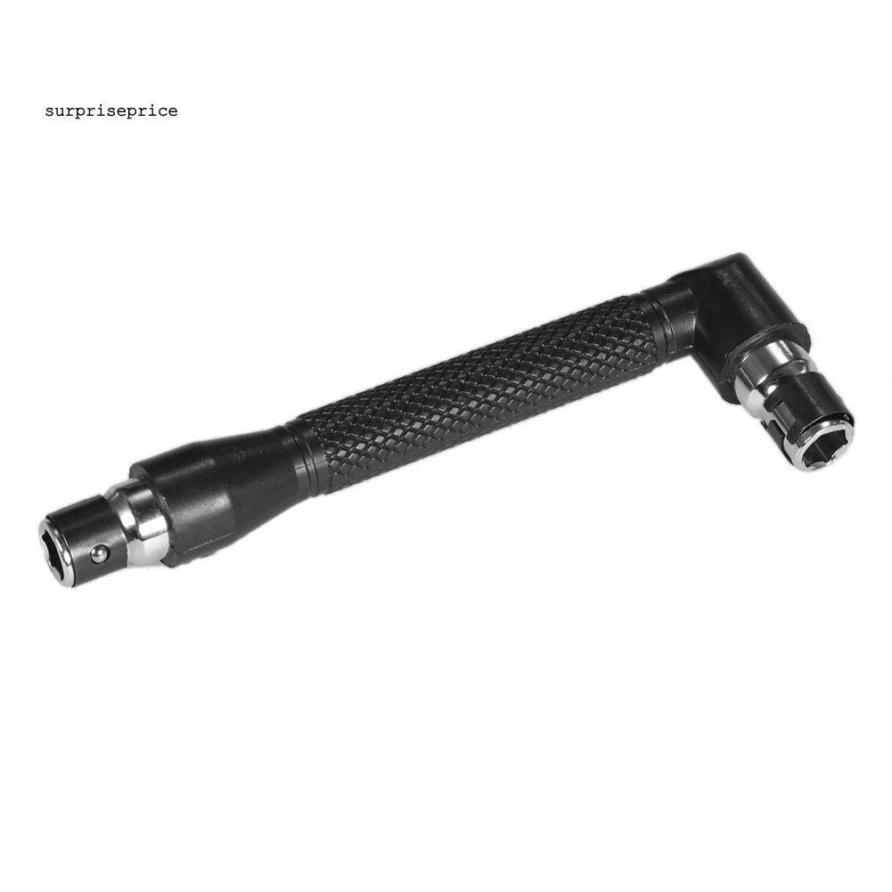 Cờ lê ổ cắm chữ L 1/4 Inch hỗ trợ khoan góc tiện dụng chất lượng cao