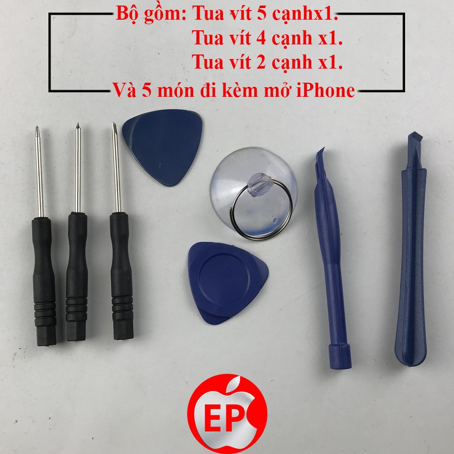 Bộ tua vít 8 in 1 mini mở điện thoại iPhone, iPod, Samsung, HTC, Nokia giá rẻ