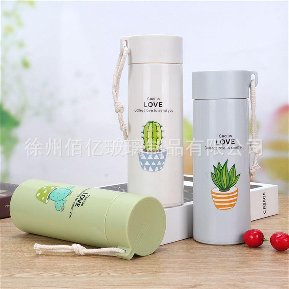 WTTLE Bình Nước Thể Thao Bằng Kính Cỡ Lớn Tiện Dụng