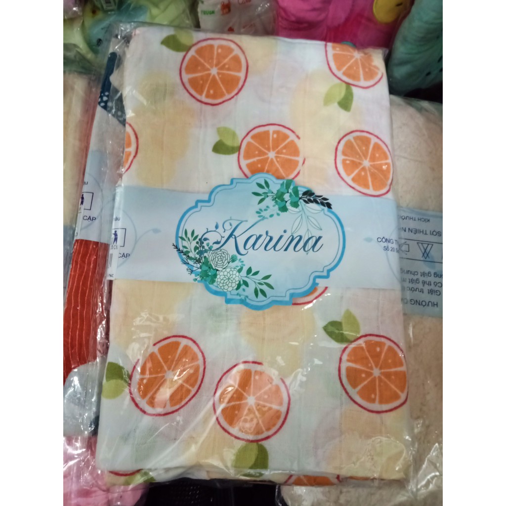 KHĂN SỢI TRE KARINA 120CMx120CM