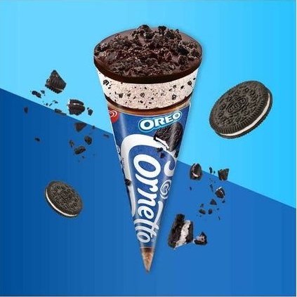 KEM ỐC QUẾ OREO CORNETTO WALL'S