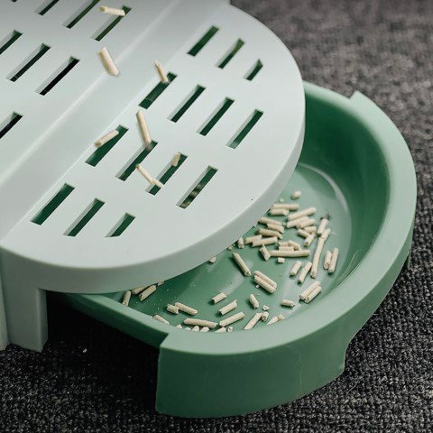 Chậu cát Space cho mèo