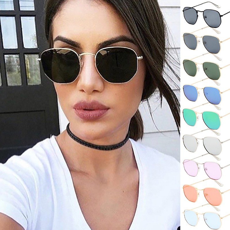 Kính mát MATA gọng vuông phong cách retro cho nam và nữ