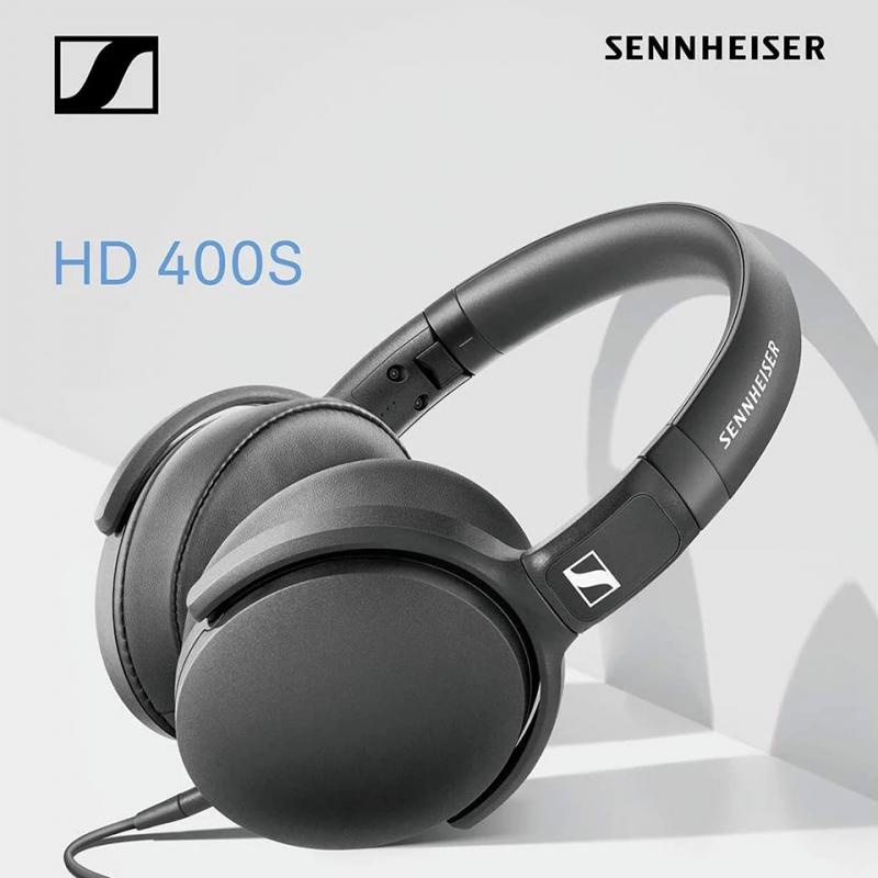 Tai Nghe Chụp Tai Sennheiser HD400S Có Thể Gấp Gọn Kèm Mic Thoại