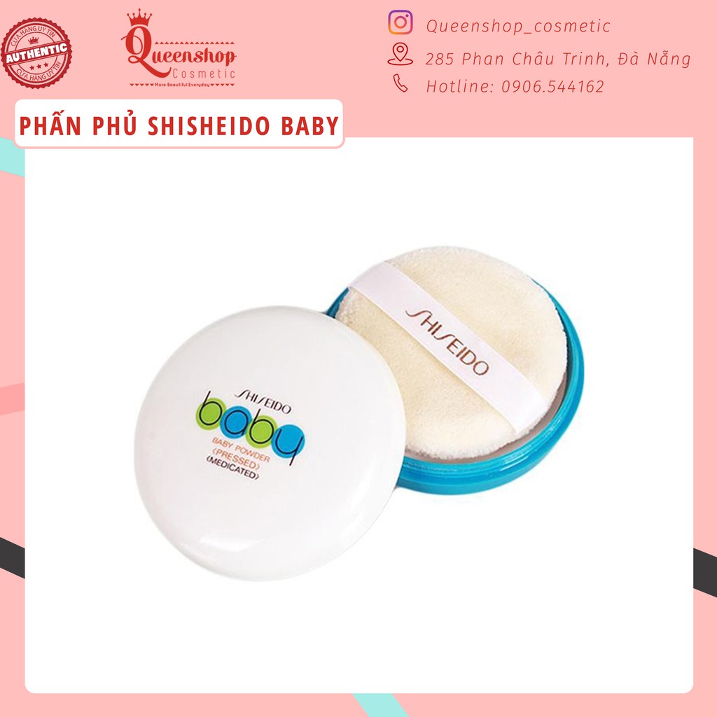 Phấn Phủ Shiseido Baby Powder Pressed