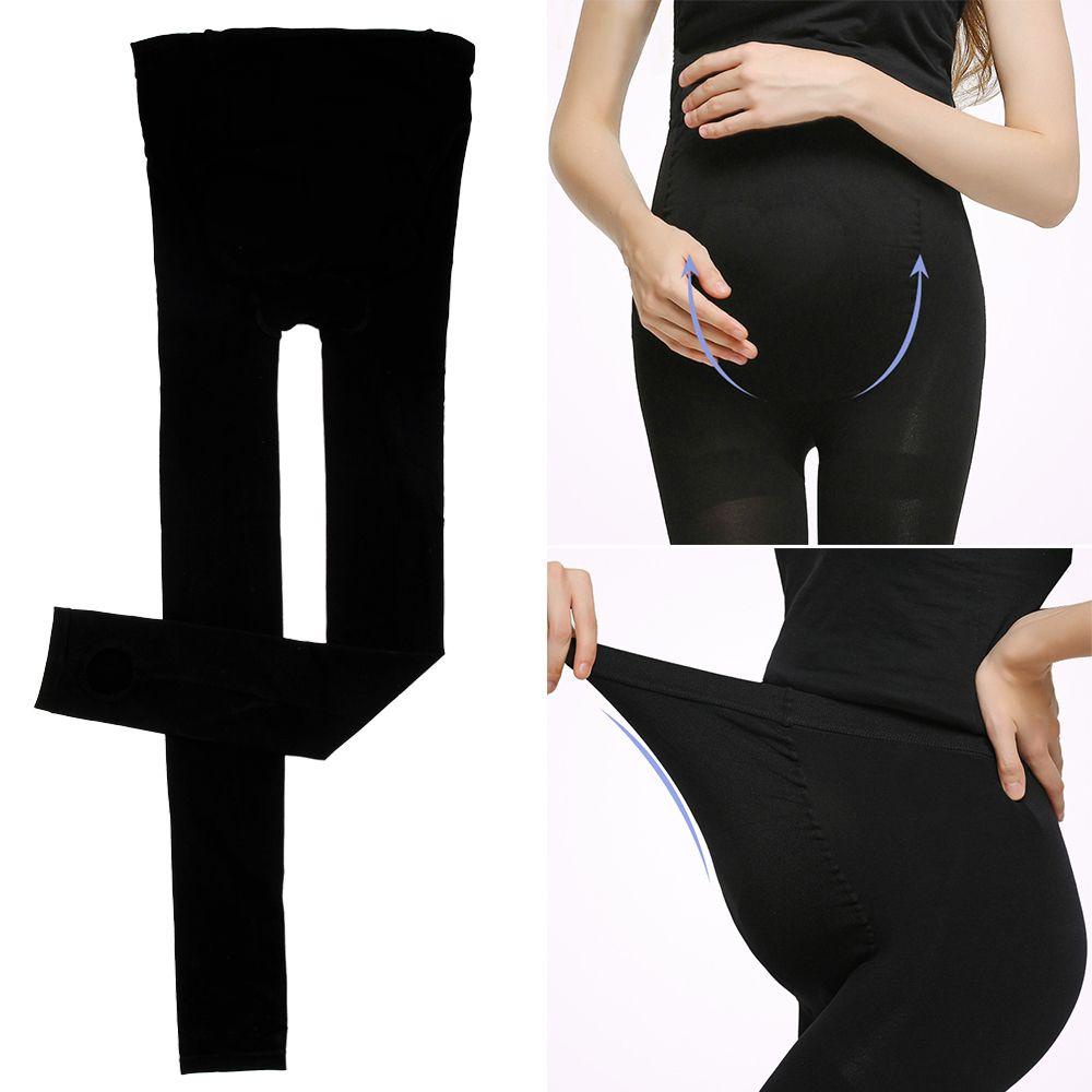 DIACHAVN Quần Tất Co Giãn Hình Chữ U Cho Phụ Nữ Mang Thai