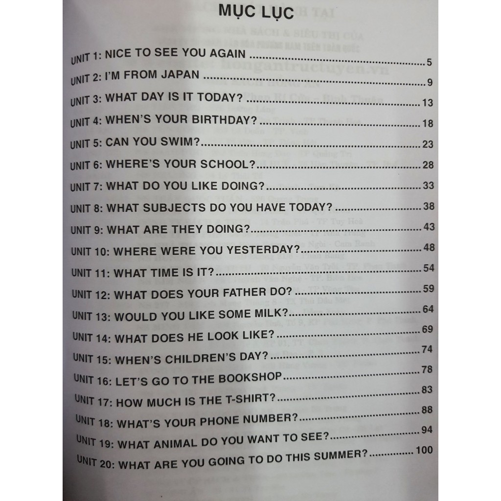 Sách - Bài tập Tiếng Anh 4 (Không đáp án)