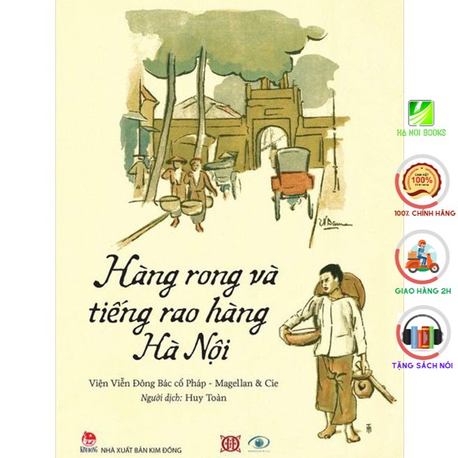 Sách - Hàng rong và tiếng rao hàng Hà Nội - Nxb Kim Đồng