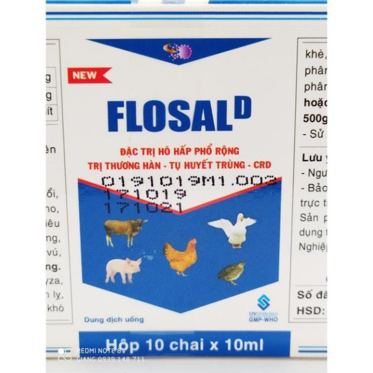 FLOSAL-D CHAI 10ML