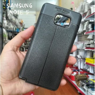 Ốp Lưng Dẻo Đen Chống sốc Autofocus Galaxy Note 5