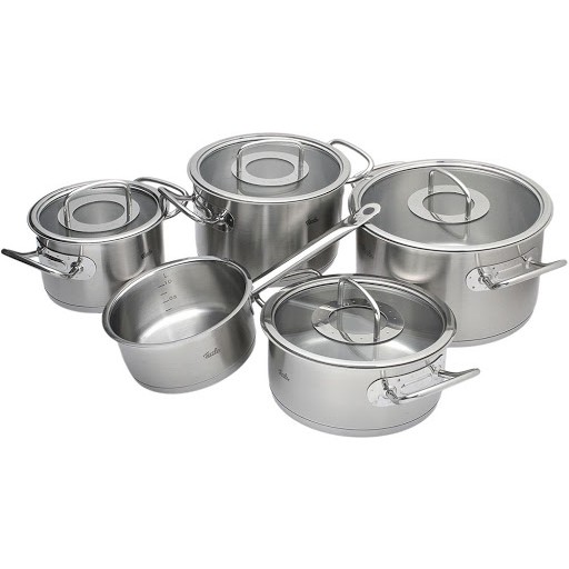 Bộ nồi inox cao cấp Fissler Original Pro 5 món (nắp inox)