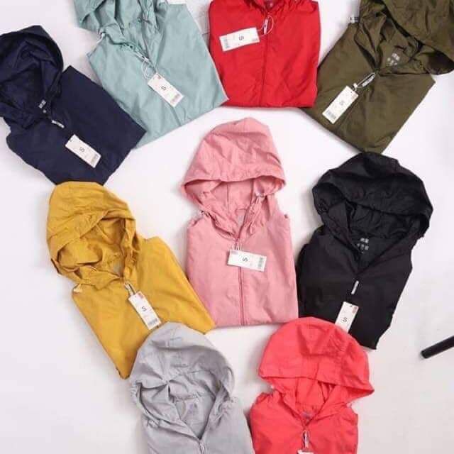 Áo gió nữ 29 lớp lót lưới chống gió, chống mưa